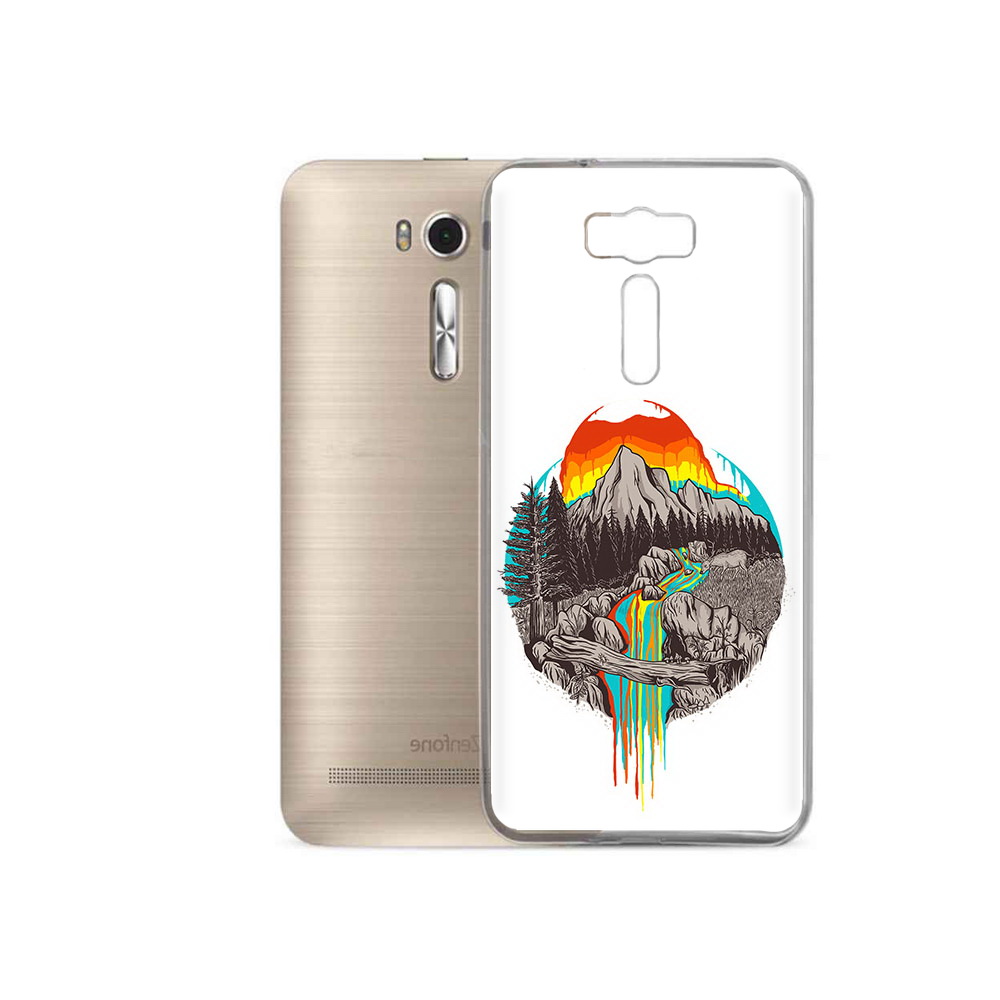 

Чехол MyPads Tocco для Asus ZenFone 2 Laser (ZE500KL) Радужный водопад, Прозрачный, Tocco