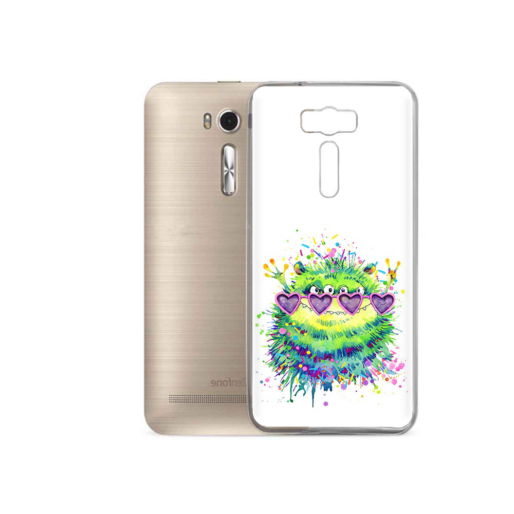 

Чехол MyPads Tocco для Asus ZenFone 2 Laser (ZE500KL) Пушистый персонаж, Прозрачный, Tocco