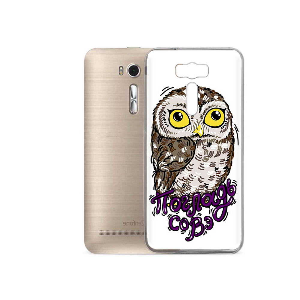 

Чехол MyPads Tocco для Asus ZenFone 2 Laser (ZE500KL) Погладь Совэ, Прозрачный, Tocco