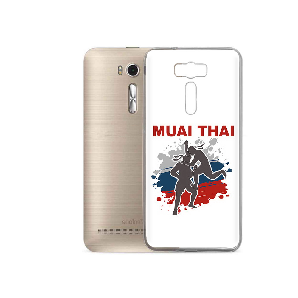 

Чехол MyPads Tocco для Asus ZenFone 2 Laser (ZE500KL) Муайтай, Прозрачный, Tocco