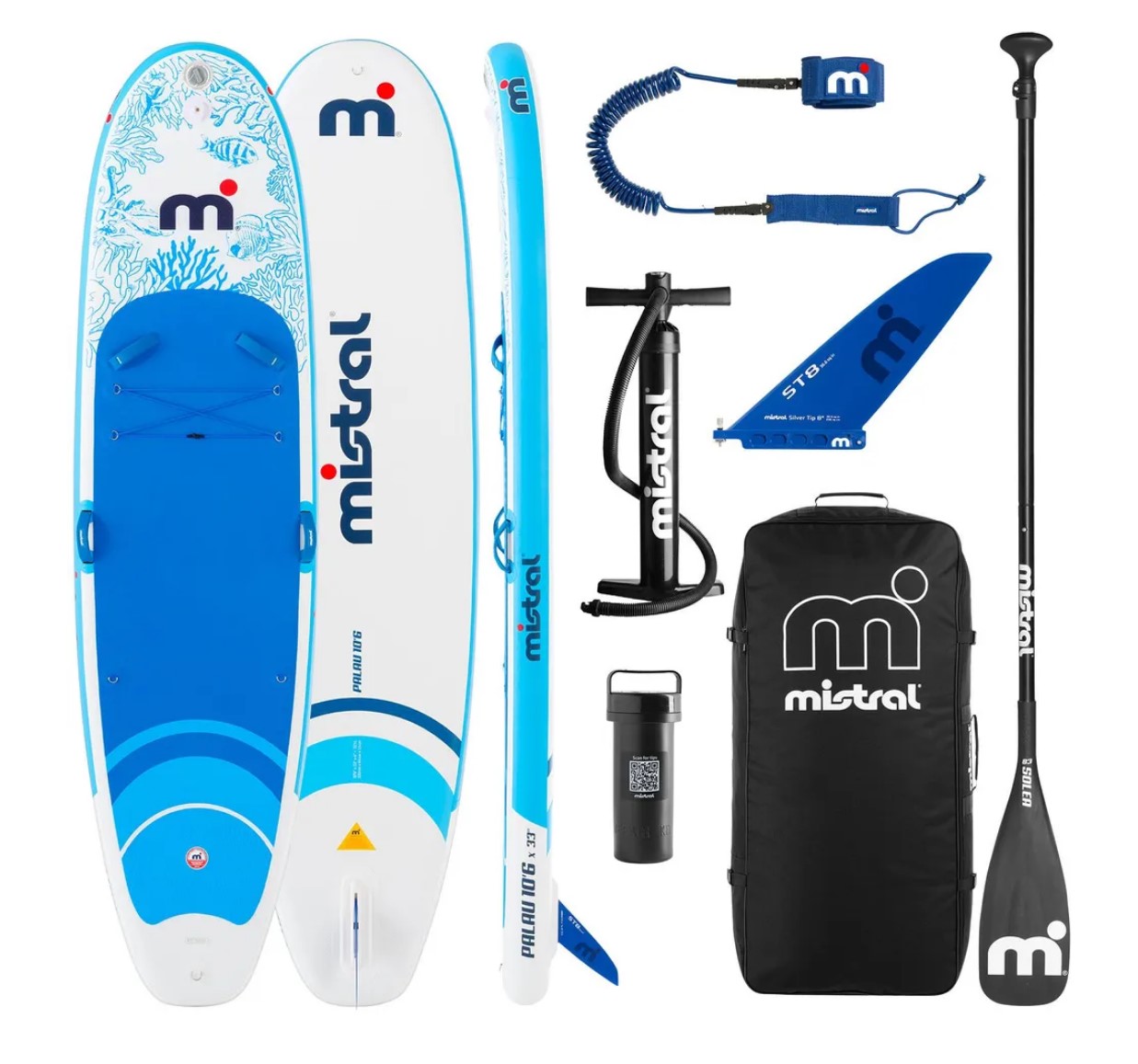 Надувная сап доска / Sup board MISTRAL PALAU 10'6 X 33.0