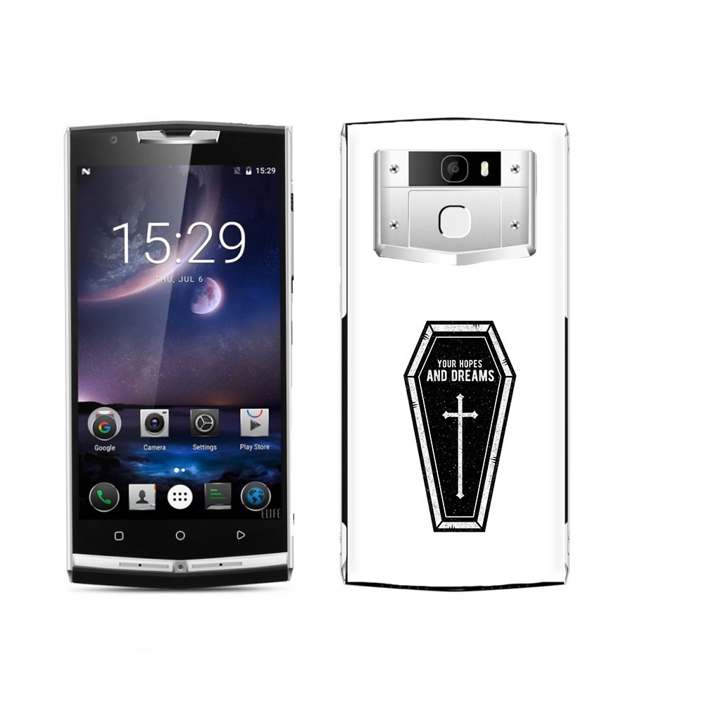 

Чехол MyPads Tocco для Oukitel K15 Plus гроб с мечтами, Прозрачный, Tocco