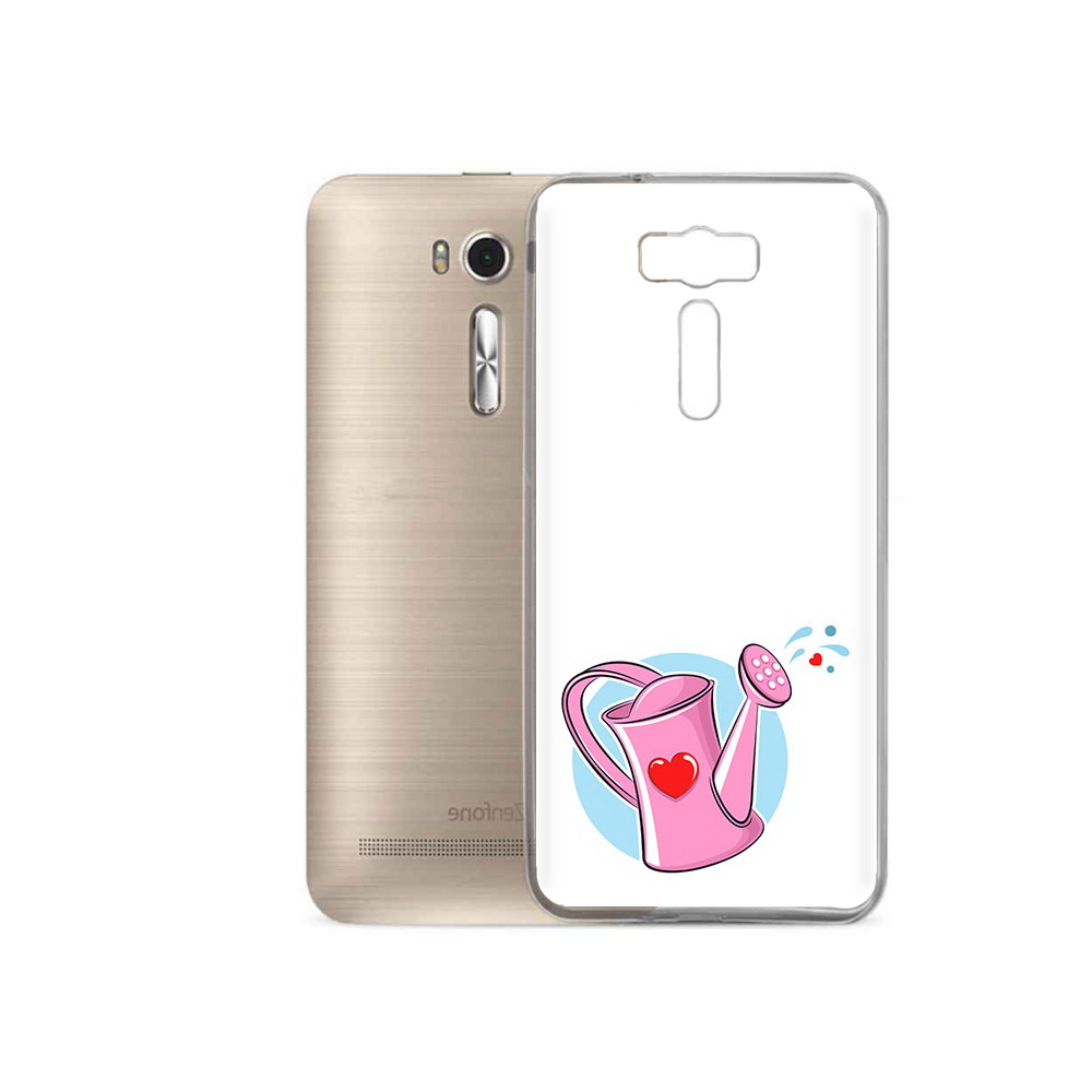 

Чехол MyPads Tocco для Asus ZenFone 2 Laser (ZE500KL) Лейка любви 14 февраля, Прозрачный, Tocco