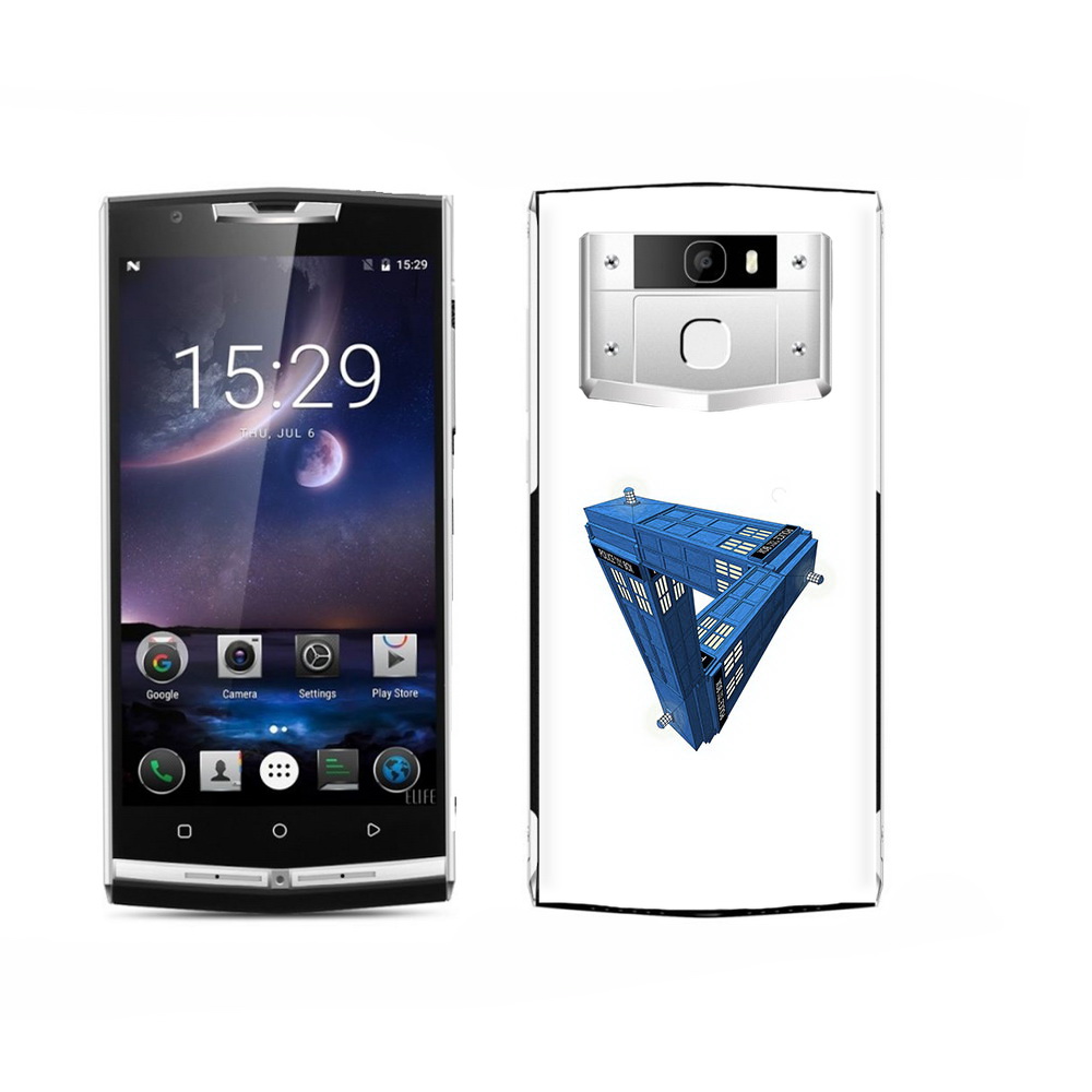 

Чехол MyPads Tocco для Oukitel K15 Plus головолока абстракция, Прозрачный, Tocco