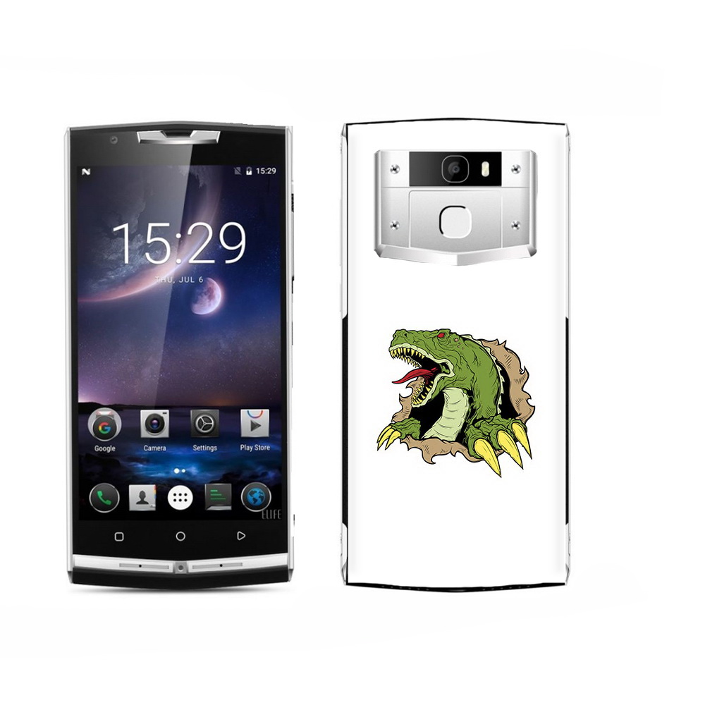 

Чехол MyPads Tocco для Oukitel K15 Plus годзила, Прозрачный, Tocco