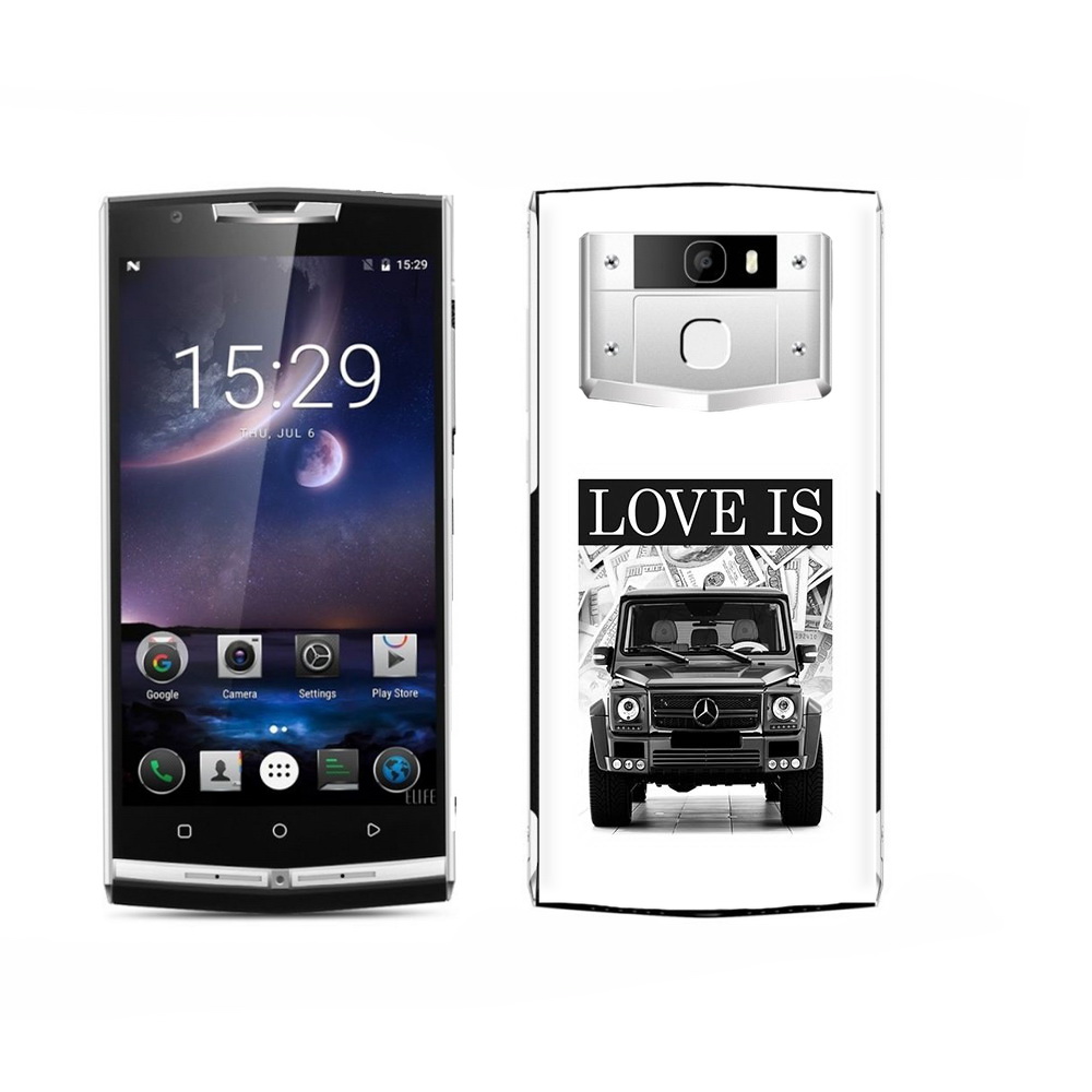 

Чехол MyPads Tocco для Oukitel K15 Plus гелик, Прозрачный, Tocco