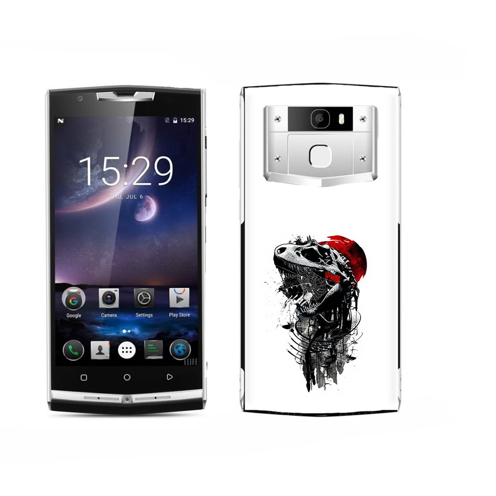 

Чехол MyPads Tocco для Oukitel K15 Plus вымерший динозавр, Прозрачный, Tocco