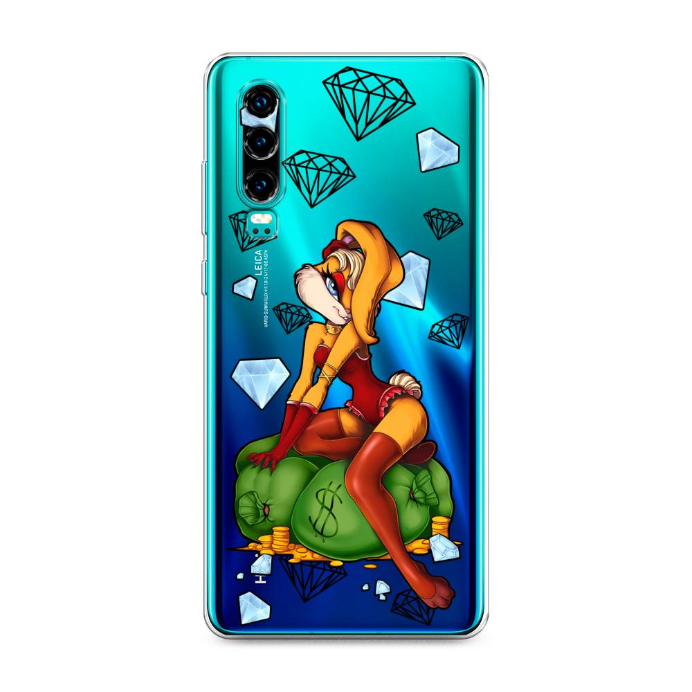 

Чехол на Huawei P30 "Лола Банни с бриллиантами", Красный;оранжевый;зеленый, 68550-6