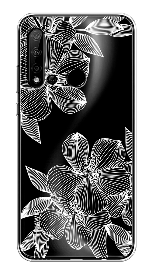 

Чехол на Huawei P20 Lite 2019/Nova 5i "Крокус", Белый;прозрачный, 69750-1