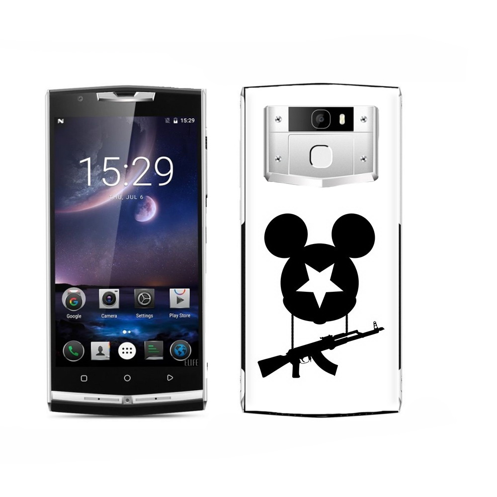 

Чехол MyPads Tocco для Oukitel K15 Plus АК Микки, Прозрачный, Tocco