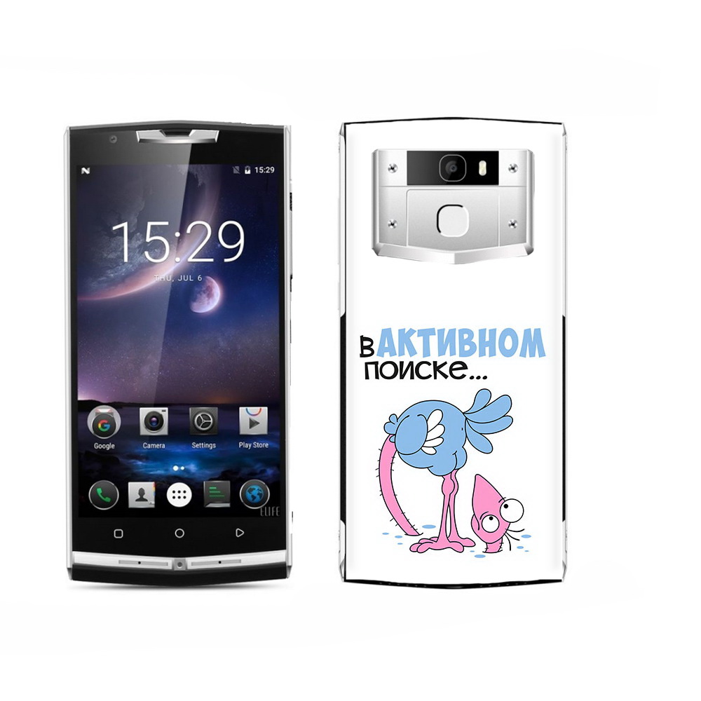 

Чехол MyPads Tocco для Oukitel K15 Plus в активном поиске, Прозрачный, Tocco