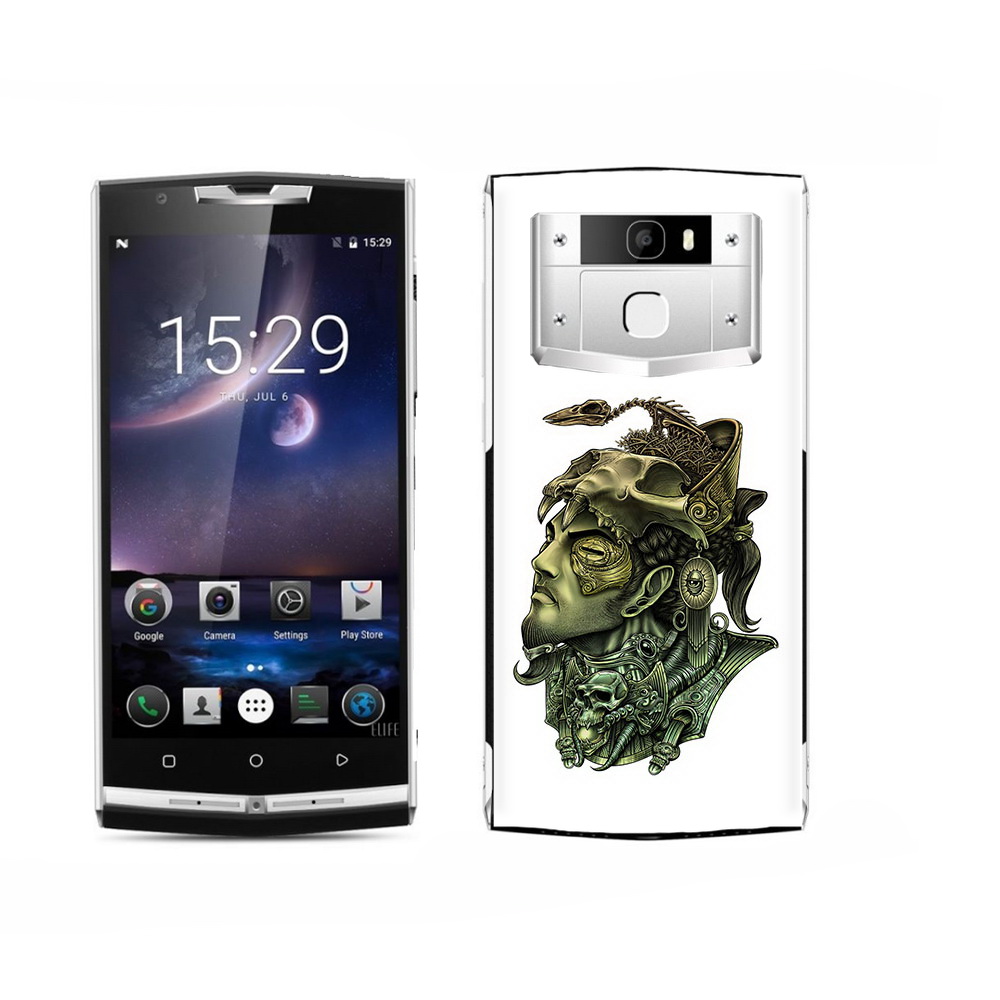 

Чехол MyPads Tocco для Oukitel K15 Plus бронзовый воин, Прозрачный, Tocco