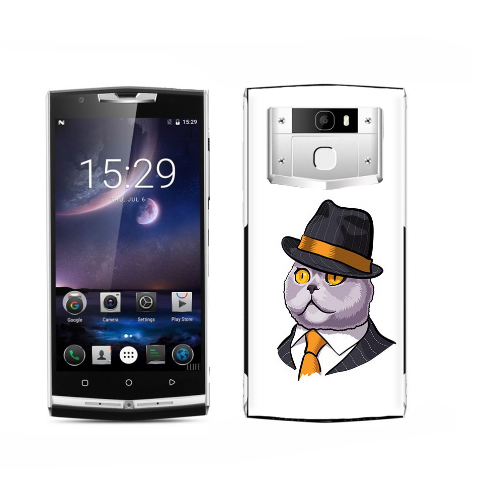 

Чехол MyPads Tocco для Oukitel K15 Plus британец, Прозрачный, Tocco
