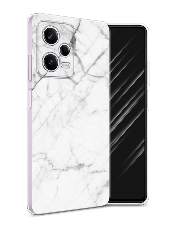 

Чехол Awog на Xiaomi Redmi Note 12 Pro "Светлый мрамор", Серый, 317050-3