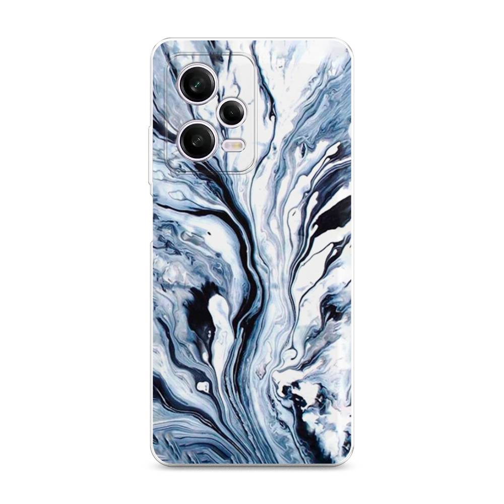 

Чехол Awog на Xiaomi Redmi Note 12 Pro "Голубой минерал мрамор", 317050-3