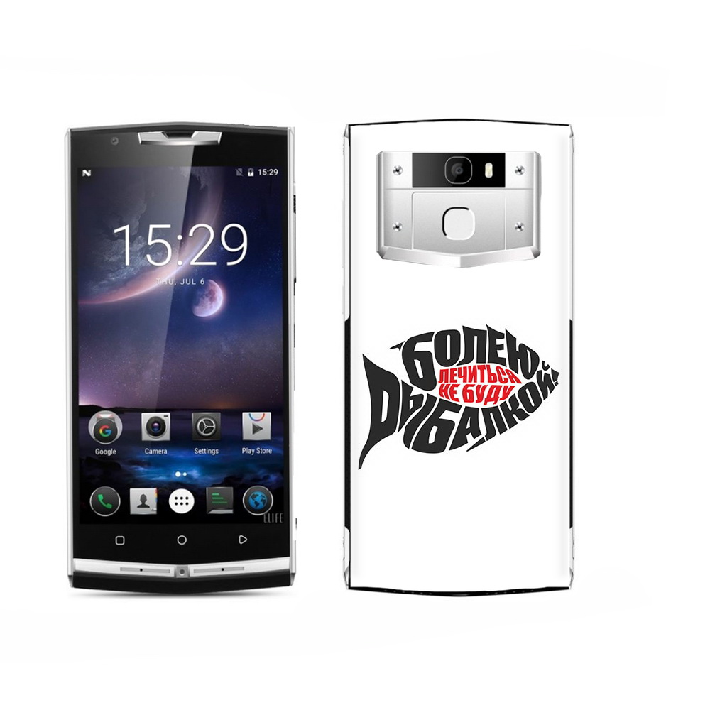 

Чехол MyPads Tocco для Oukitel K15 Plus болею рыбалкой, Прозрачный, Tocco