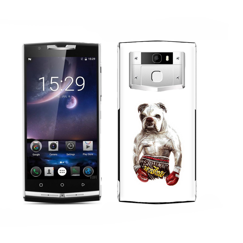 

Чехол MyPads Tocco для Oukitel K15 Plus боксер, Прозрачный, Tocco