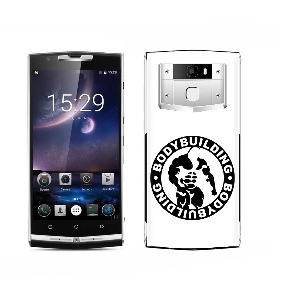 

Чехол MyPads Tocco для Oukitel K15 Plus бодибилдинг, Прозрачный, Tocco