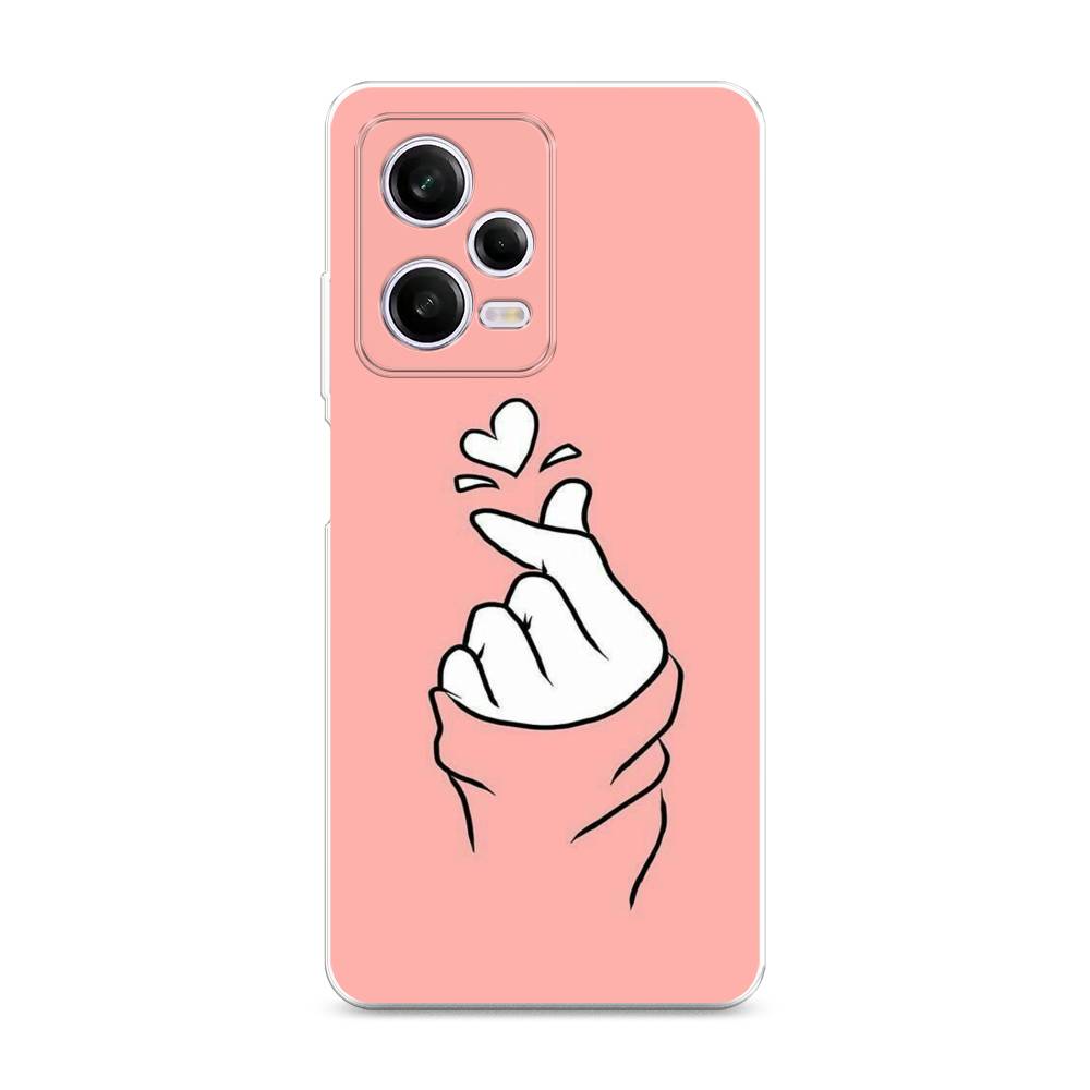 фото Чехол awog на xiaomi redmi note 12 pro "любовь-щелк"