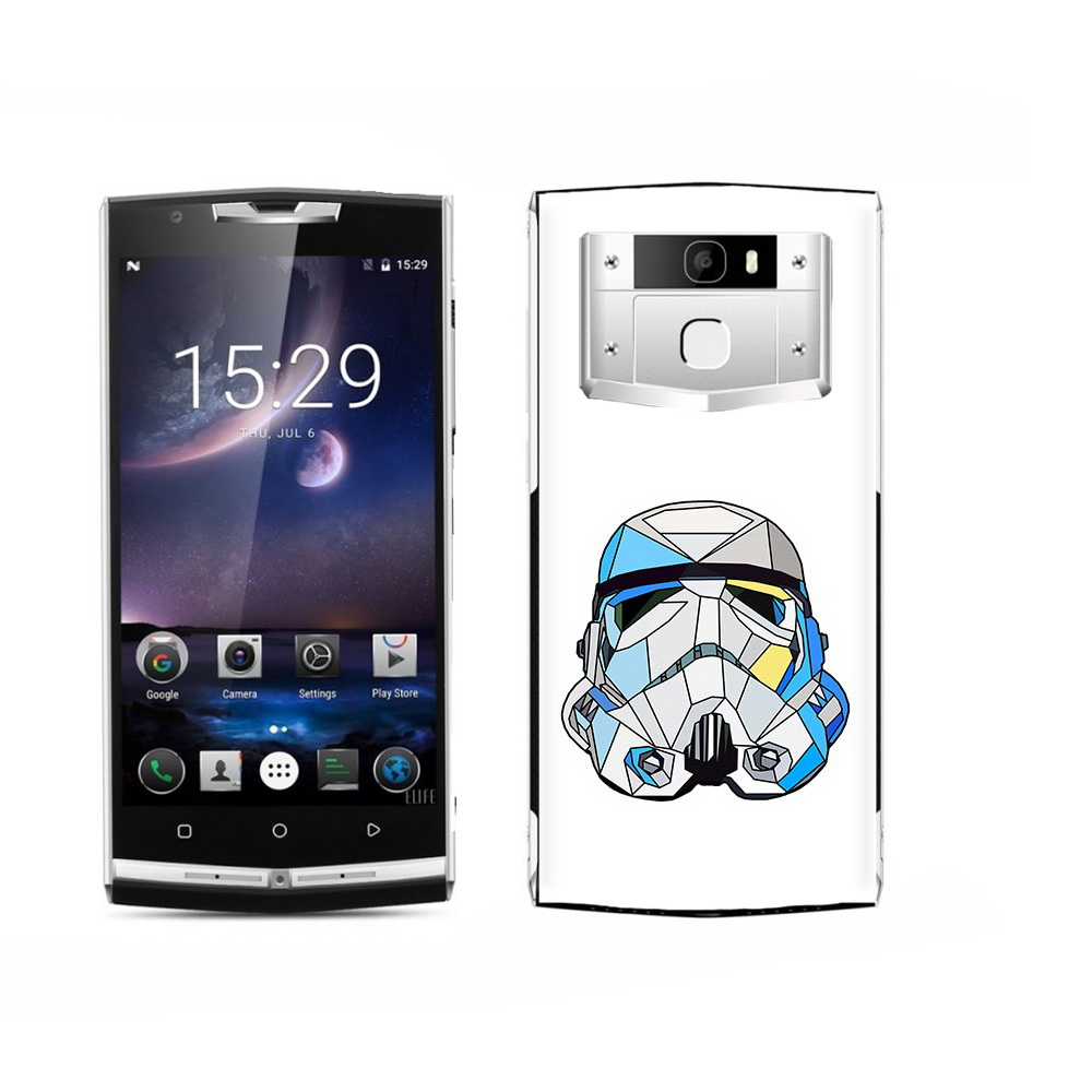 

Чехол MyPads Tocco для Oukitel K15 Plus star wars дарт вейдер, Прозрачный, Tocco