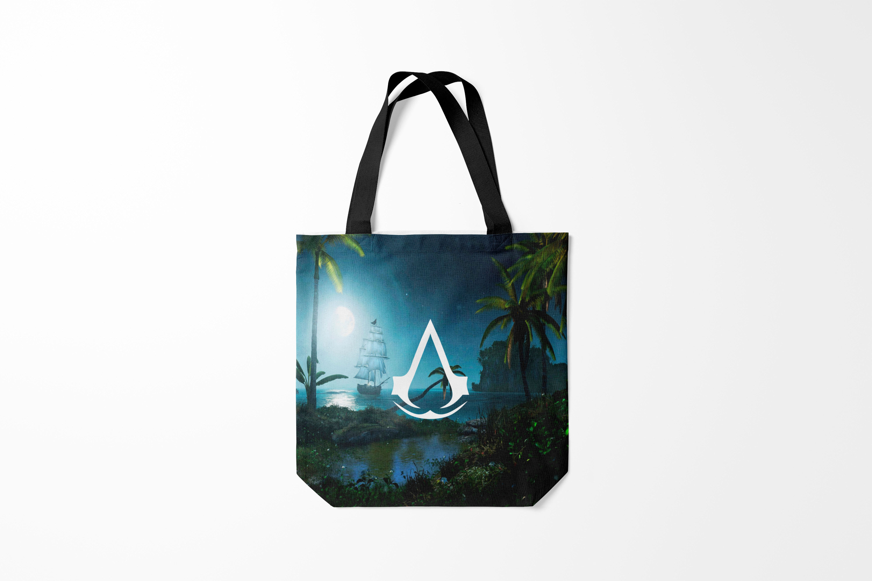 

Сумка шoппер унисекс Burnettie ASSASSINS CREED, синий, ASSASSINS CREED