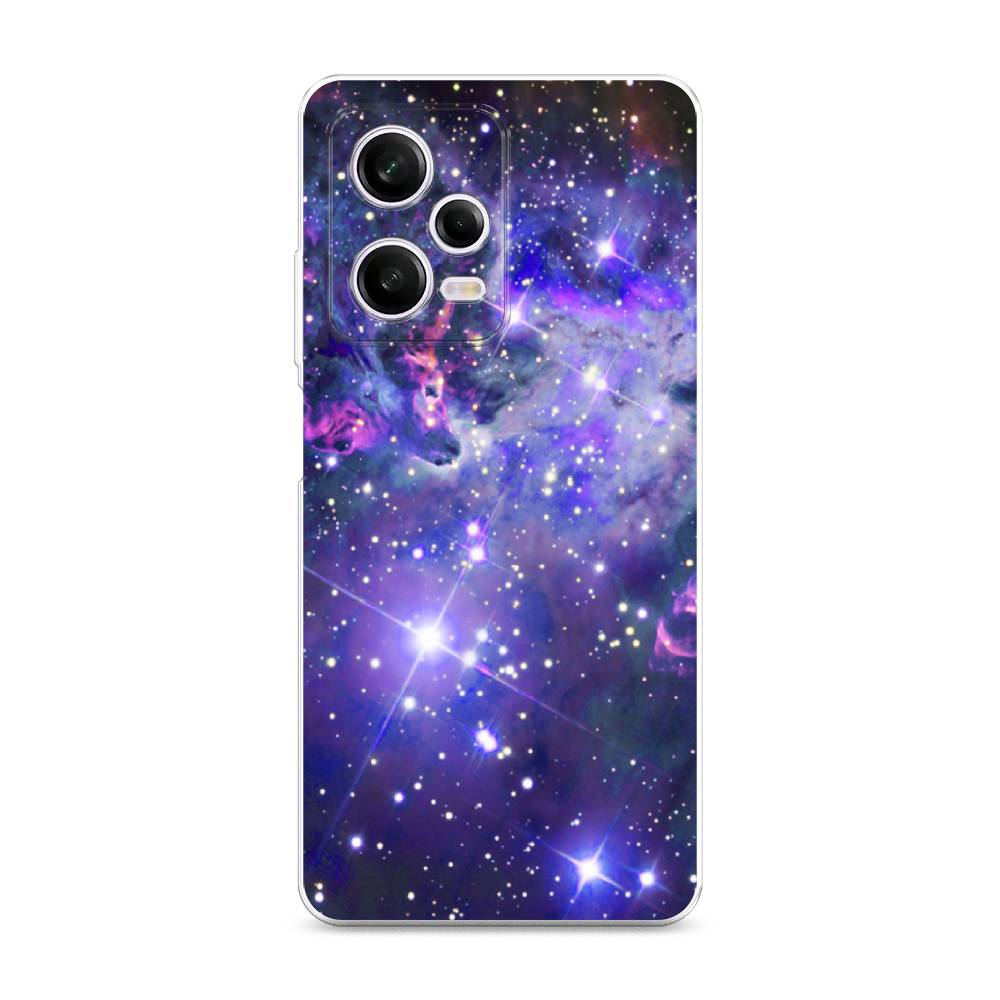 фото Чехол awog для xiaomi redmi note 12 pro "яркая галактика"