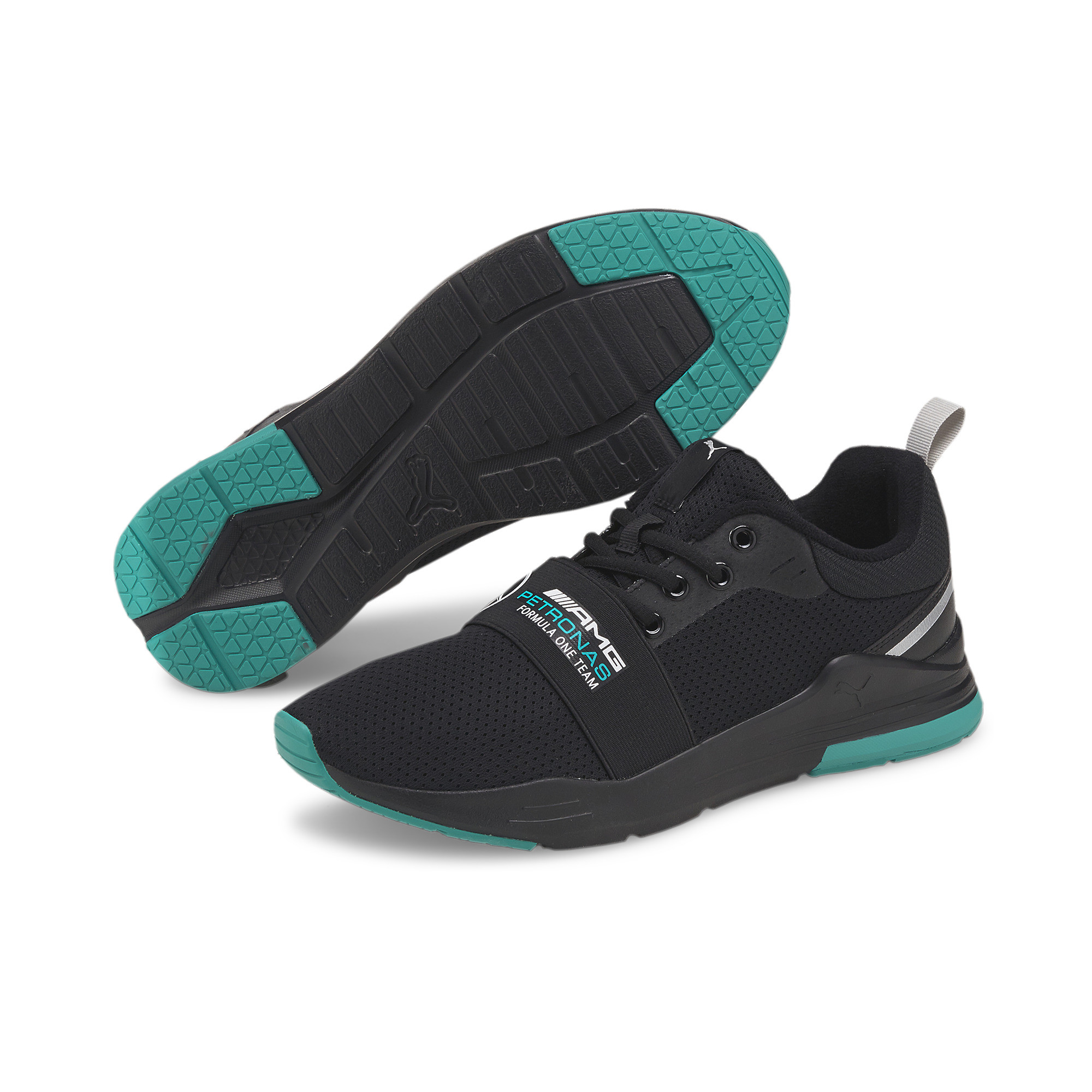 фото Кроссовки мужские puma mapf1 wired run черные 12 uk