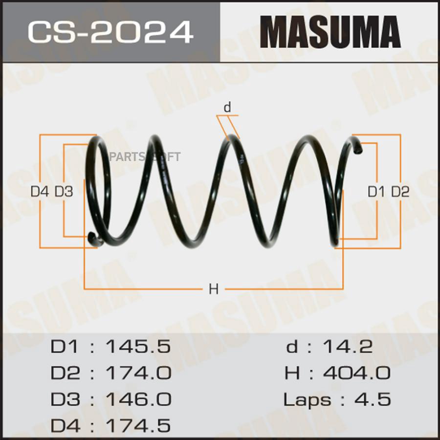 

Пружина Подвески Masuma арт. CS-2024