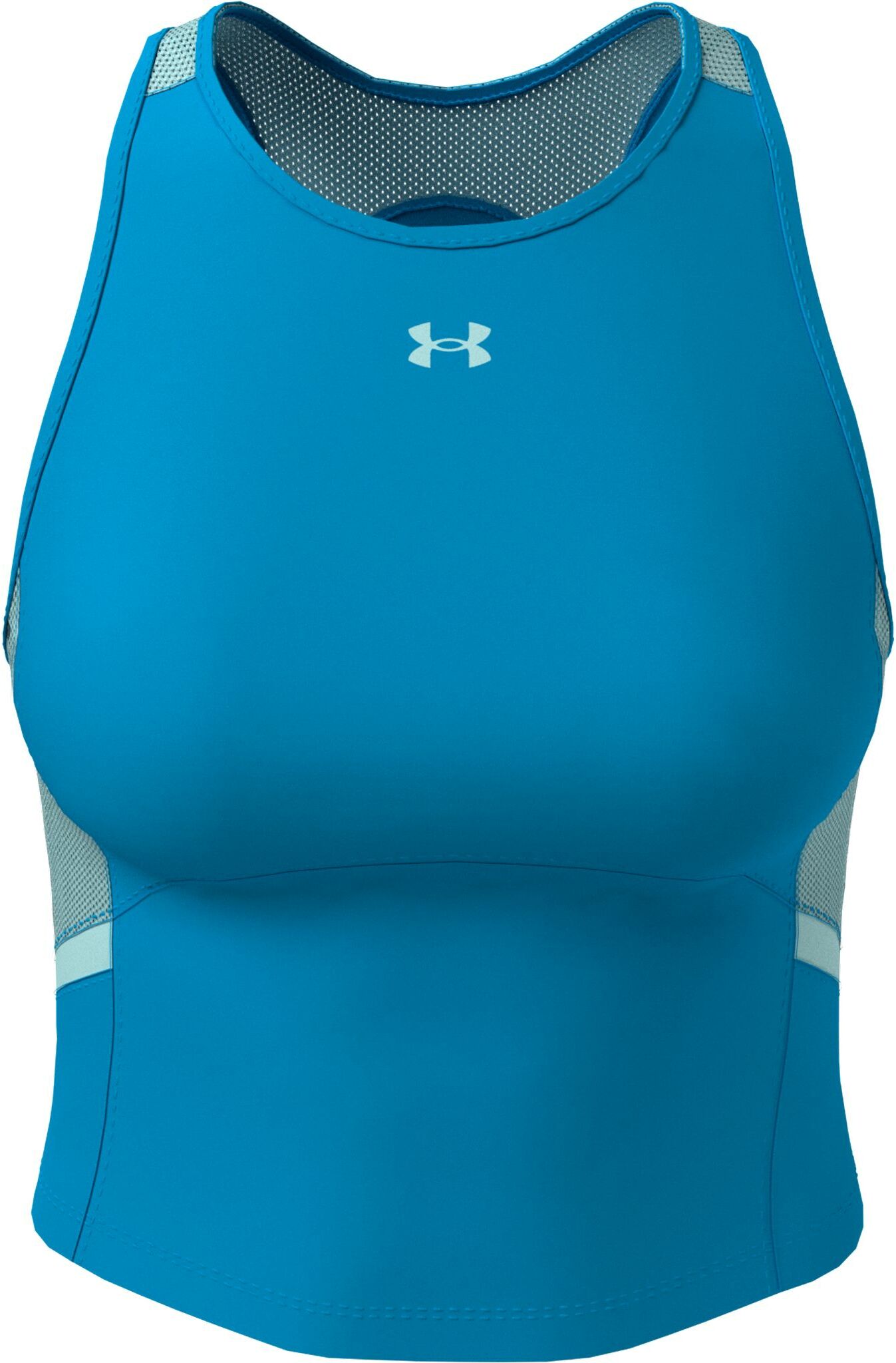 Майка женская 1373943 синяя LG Under Armour. Цвет: синий