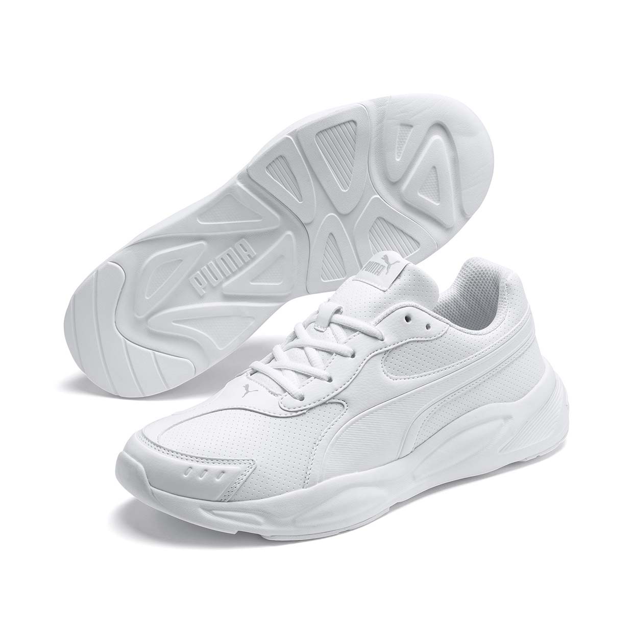 фото Кроссовки мужские puma 90s runner sl белые 12 uk