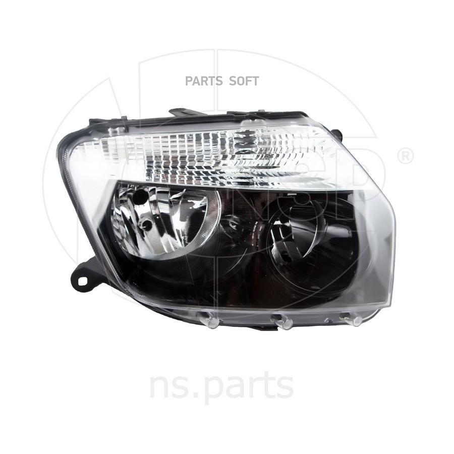 

Фара правая RENAULT Duster (10-15) (черная) NSP07260101891R 1шт