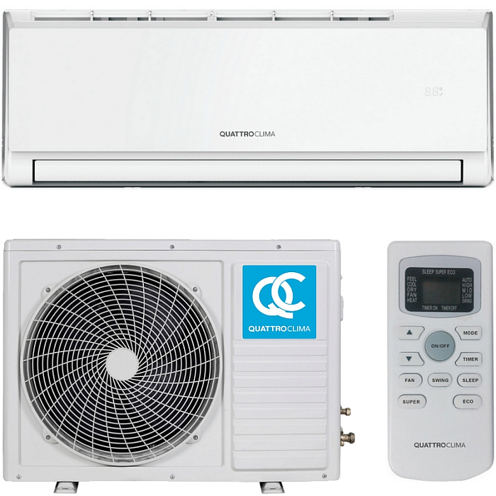 сплит-система QuattroClima QV-M18WAE/QN-M18WAE сплит система quattroclima qv be12wa b qn be12wa b bergamo