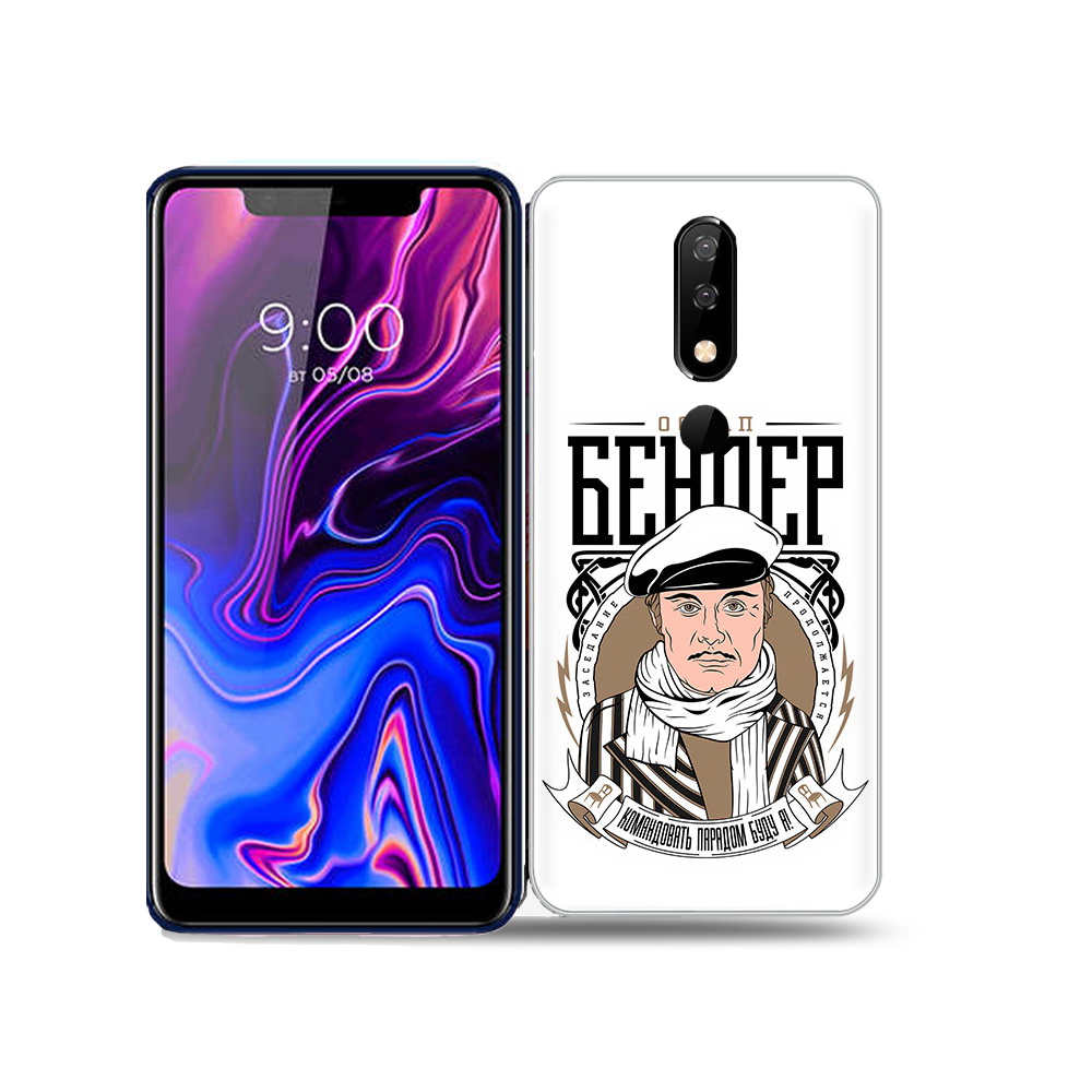 

Чехол MyPads Tocco для BQ 5732L Бендер, Прозрачный, Tocco
