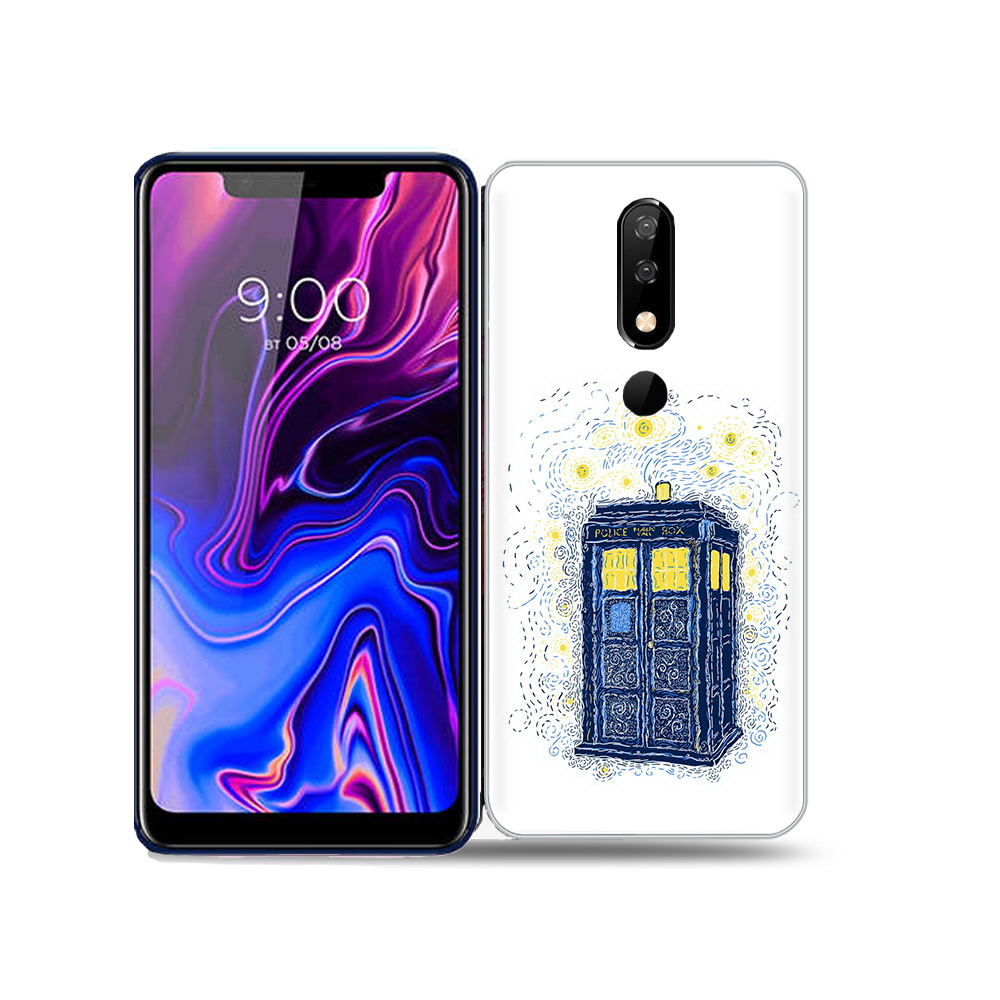 

Чехол MyPads Tocco для BQ 5732L будка рисунок, Прозрачный, Tocco