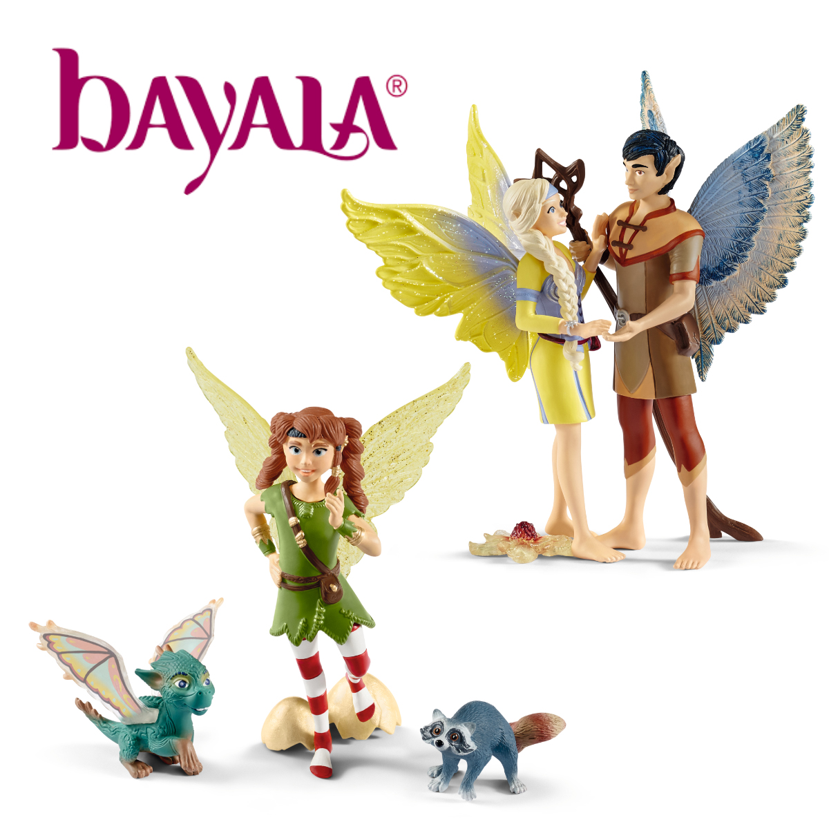 Фигурки Schleich Главные герои мультфильма с друзьями 7058381