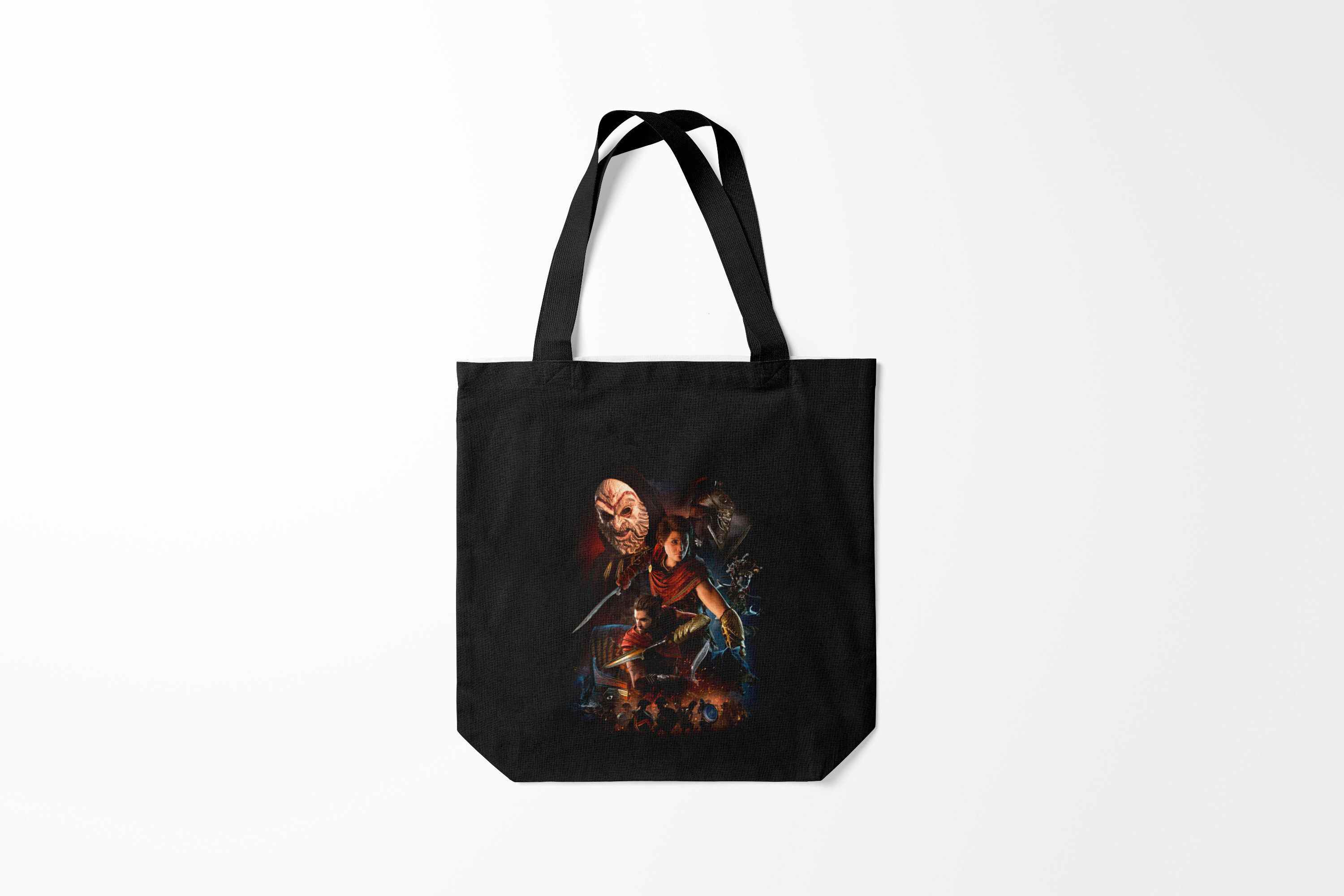 

Сумка шoппер унисекс Burnettie ASSASSINS CREED, черный, ASSASSINS CREED