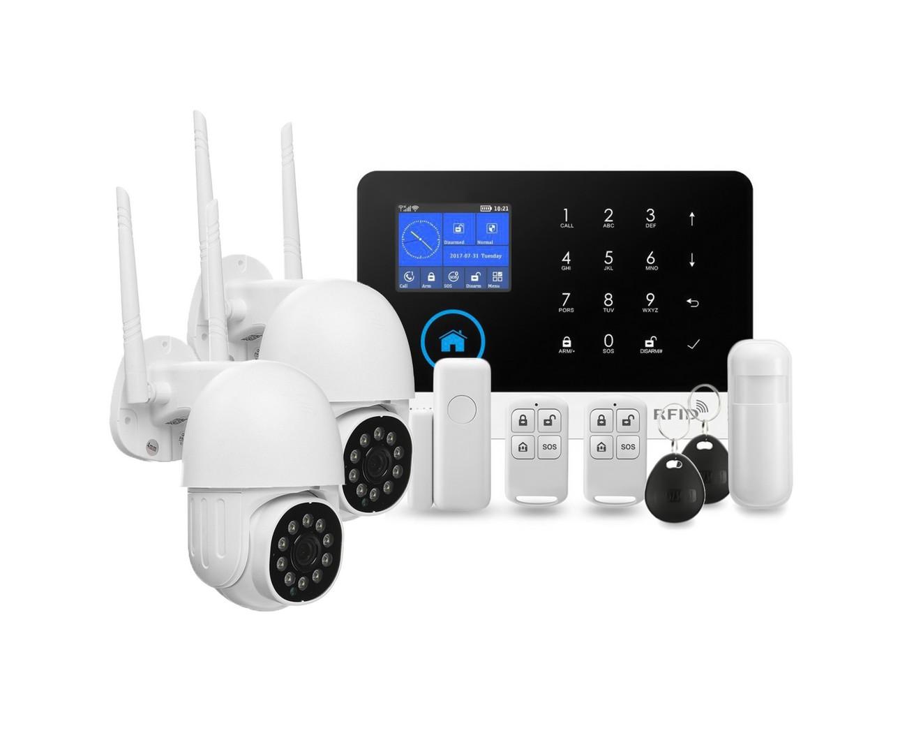 

Wi-Fi GSM видеосигнализация с двумя камерами Страж Око+ 1609211473, Око+