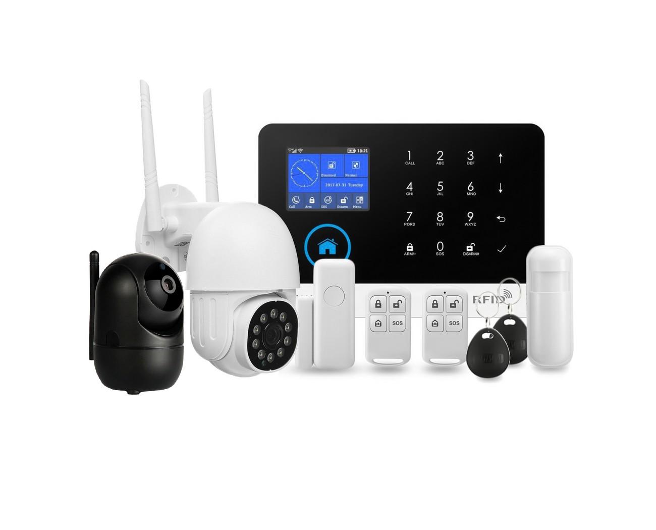 Сигнализация Страж Око с двумя камерами HDcom 9826-ASW5 и 288Bl-ASW5 1609211472 консоль дверной страж