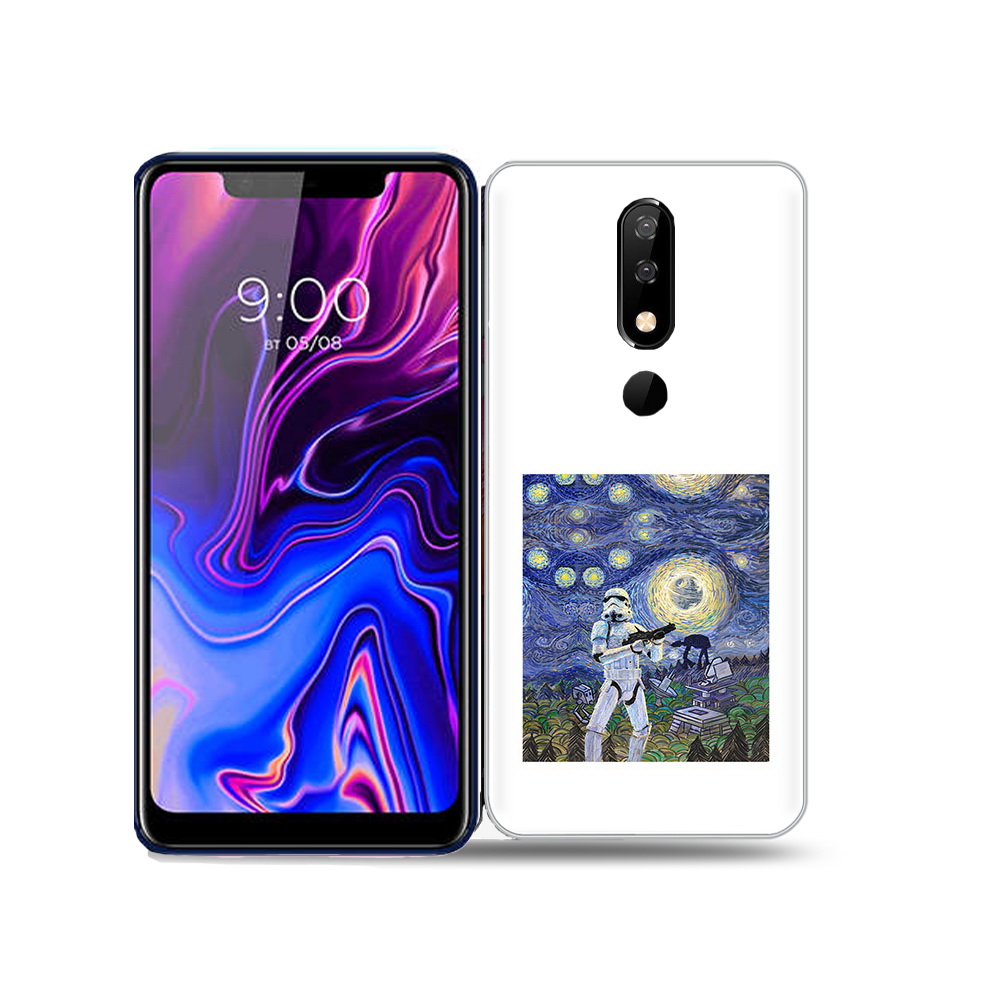 

Чехол MyPads Tocco для BQ 5732L star wars звездная ночь, Прозрачный, Tocco