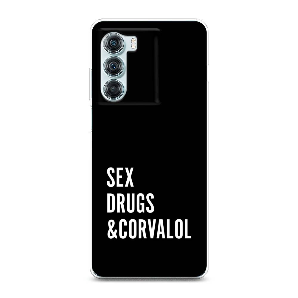 

Чехол на Motorola Moto Edge S30 "Corvalol", Черный;серый;белый, 243050-6