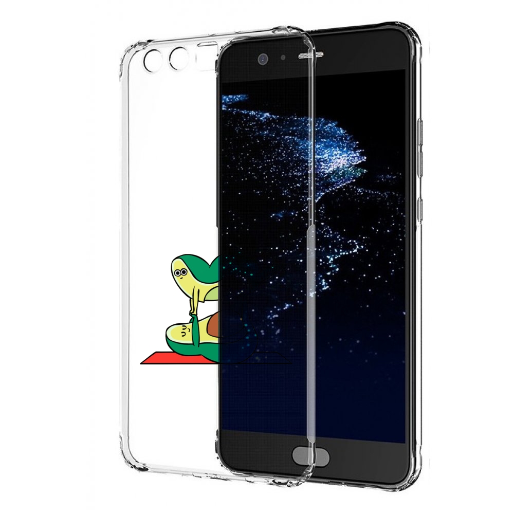 

Чехол бампер MyPads Две-половинки для Huawei P10 Plus противоуда, Прозрачный, Tocco