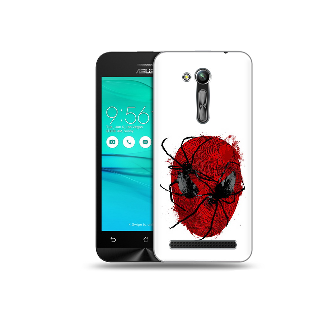 

Чехол MyPads Tocco для Asus ZenFone Go (ZB452KG) человек паук, Прозрачный, Tocco
