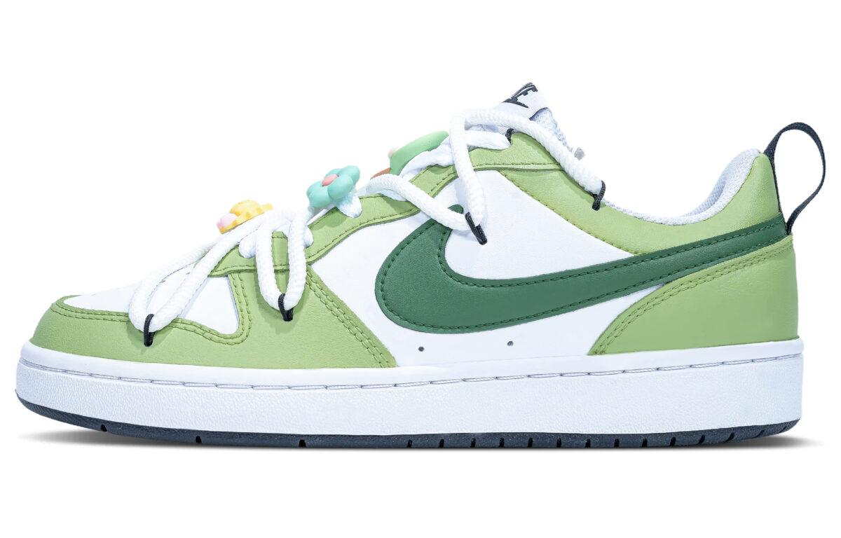 

Кеды унисекс Nike Court Borough Low 2 белые 36.5 EU, Белый, Court Borough Low 2
