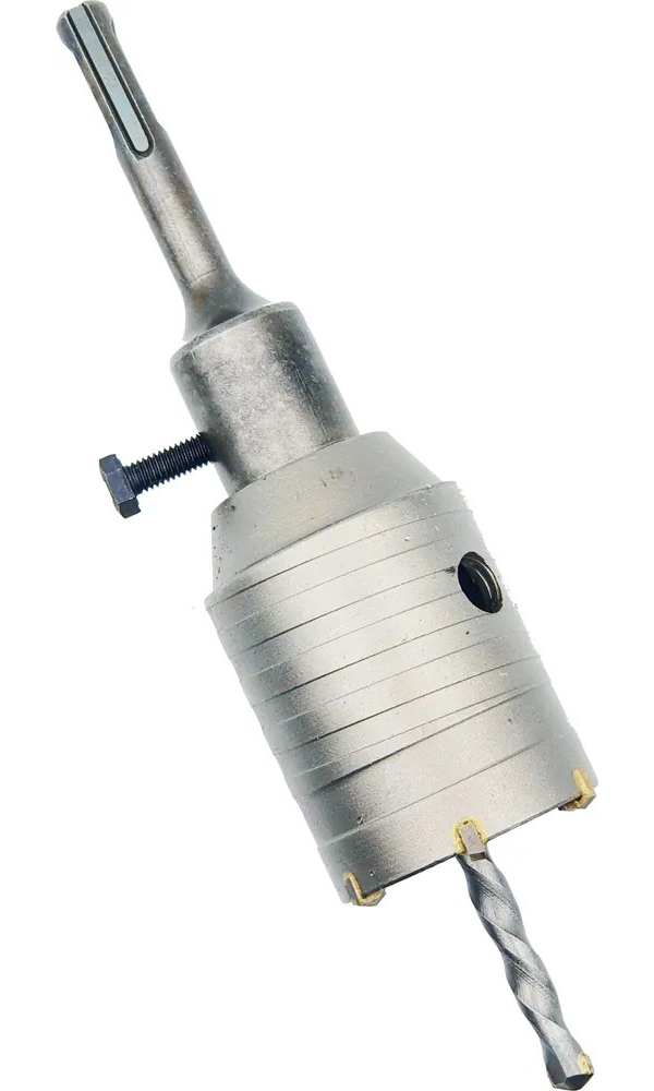 

Коронка SDS Plus 50 мм c хвостовиком СДС+ для подрозетников по бетону кирпичу камню, KSDSPP_50