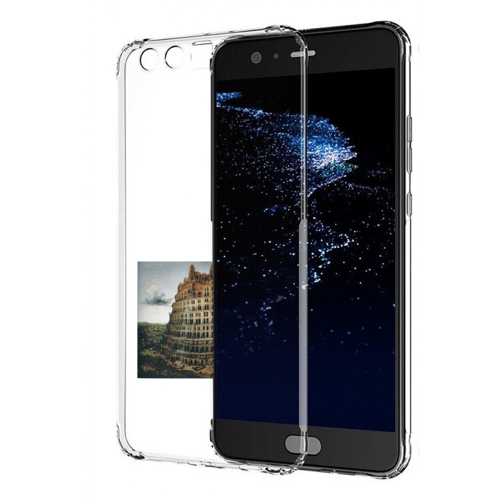 

Чехол бампер MyPads Горгород Oxxxymiron для Huawei P10 Plus прот, Прозрачный, Tocco