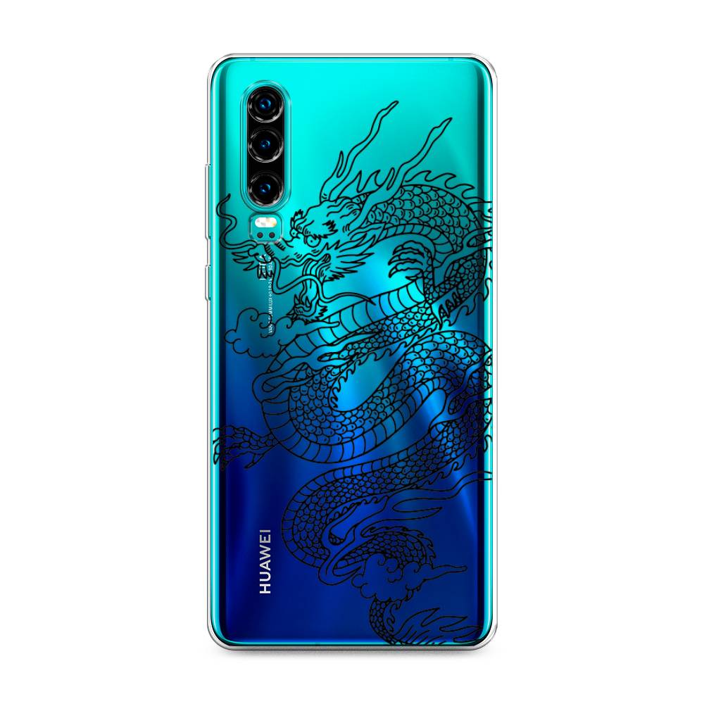фото Чехол на huawei p30 "большой китайский дракон" case place