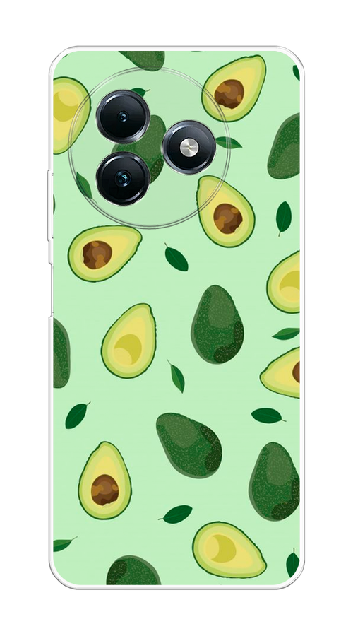 

Чехол на Itel S24 "Blue avocado", Коричневый;зеленый, 3202050-1