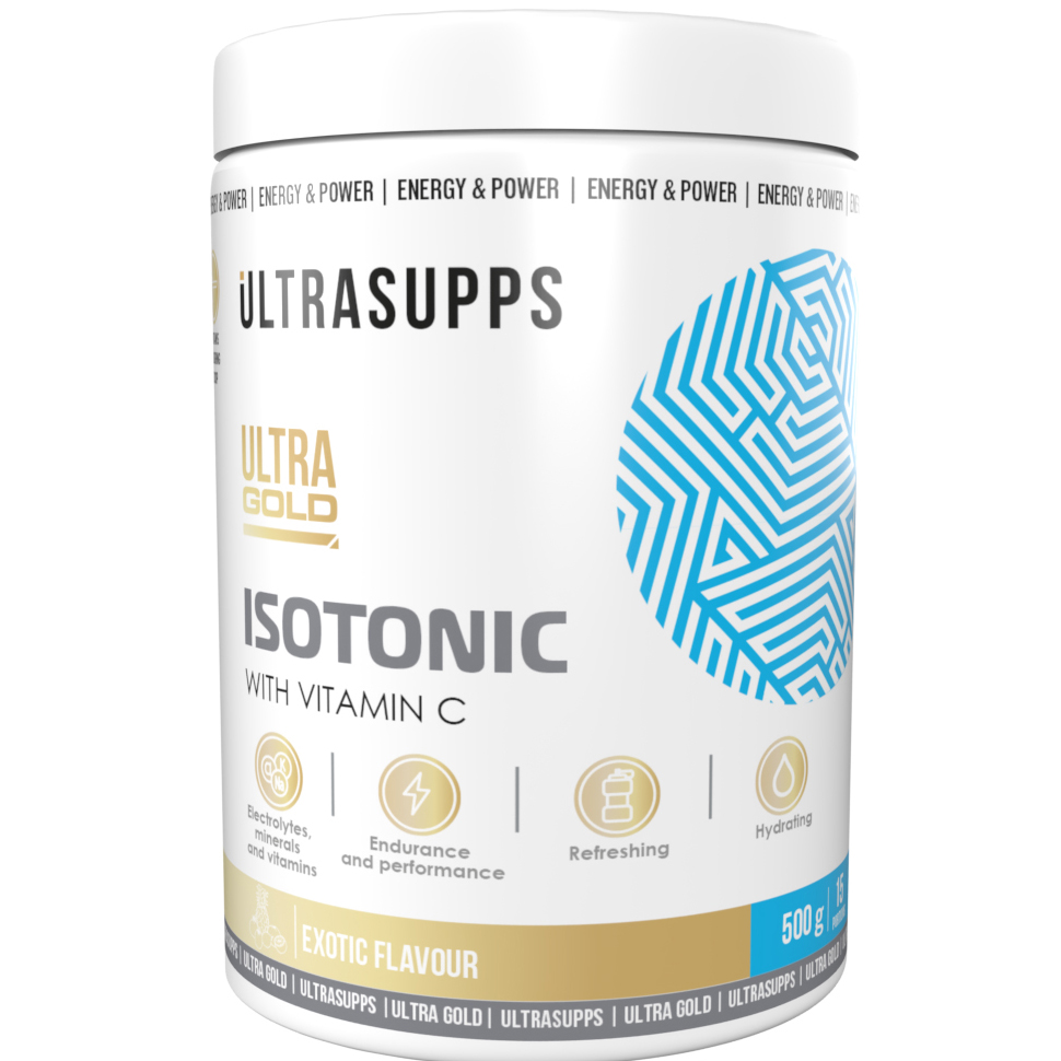 

Изотоник UltraSupps Ultra Gold Isotonic - 500 г, экзотический, Ultra Gold Isotonic