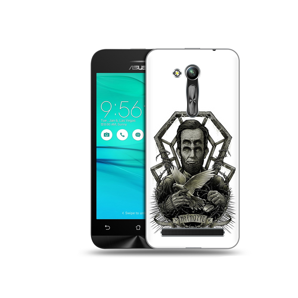 Чехол MyPads Tocco для Asus ZenFone Go (ZB452KG) франклин абстракция