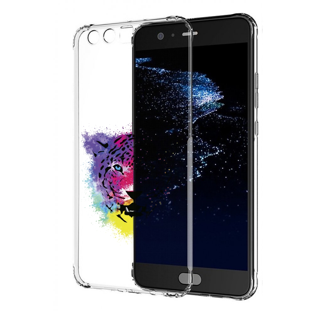 Чехол бампер MyPads Гепард для Huawei P10 Plus противоударный